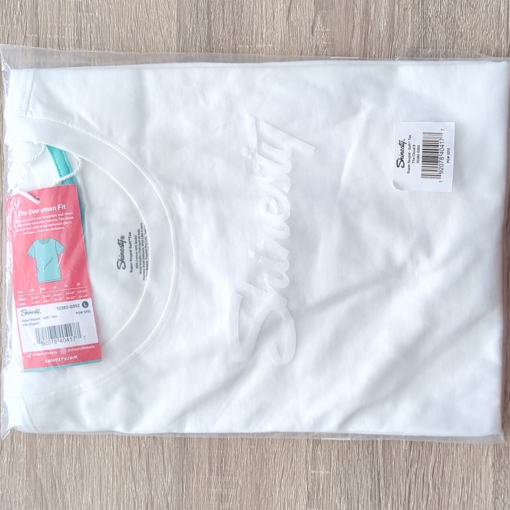 Shinesty Classic T-Shirt ft. Super Stupid-Soft Fabric- L - Picture 2 of 9